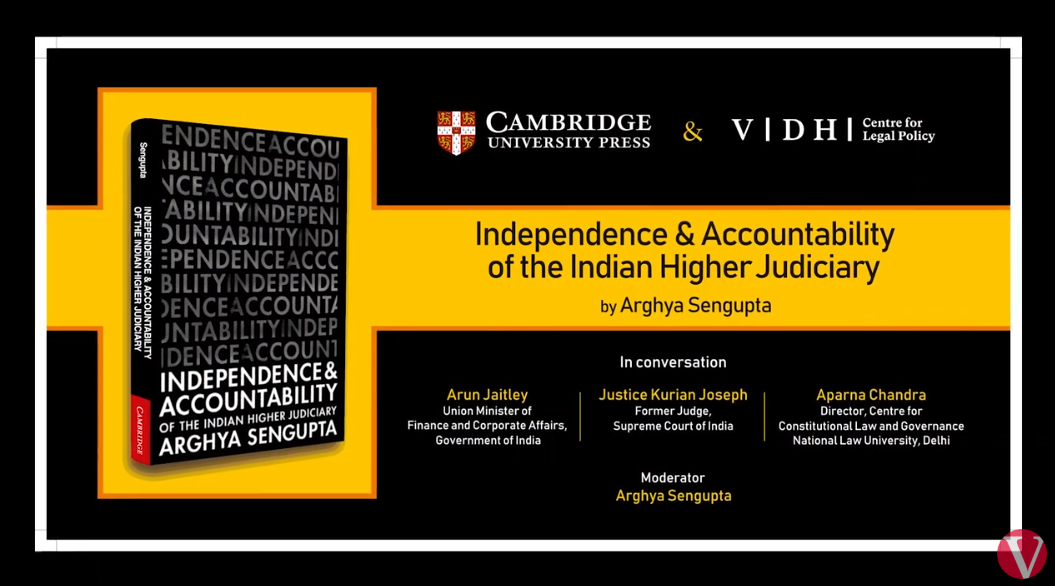 Independence & Accountability | Arun Jaitley, Justice Kurian Joseph, Aparna Chandra, Arghya Sengupta