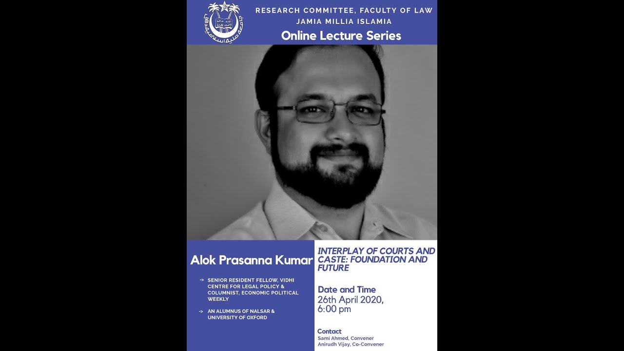 Interplay of Courts and Caste: Foundation and Future