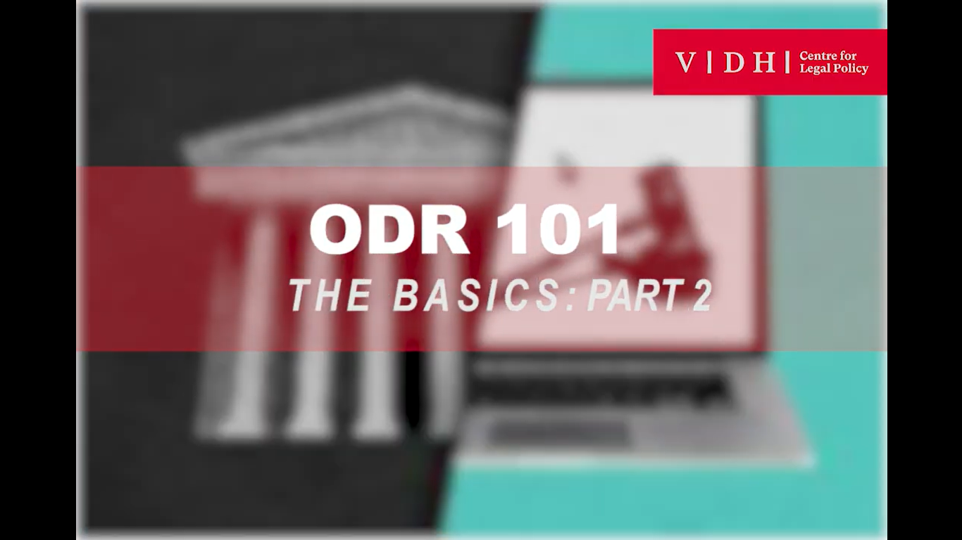 ODR101: The Basics (Part 2)