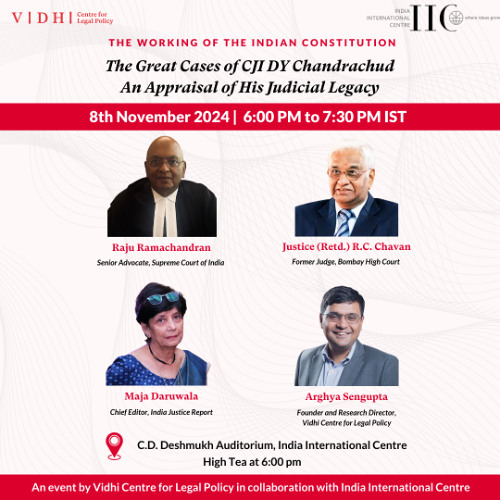 The Great Cases of CJI D.Y. Chandrachud: An Appraisal of his Judicial Legacy